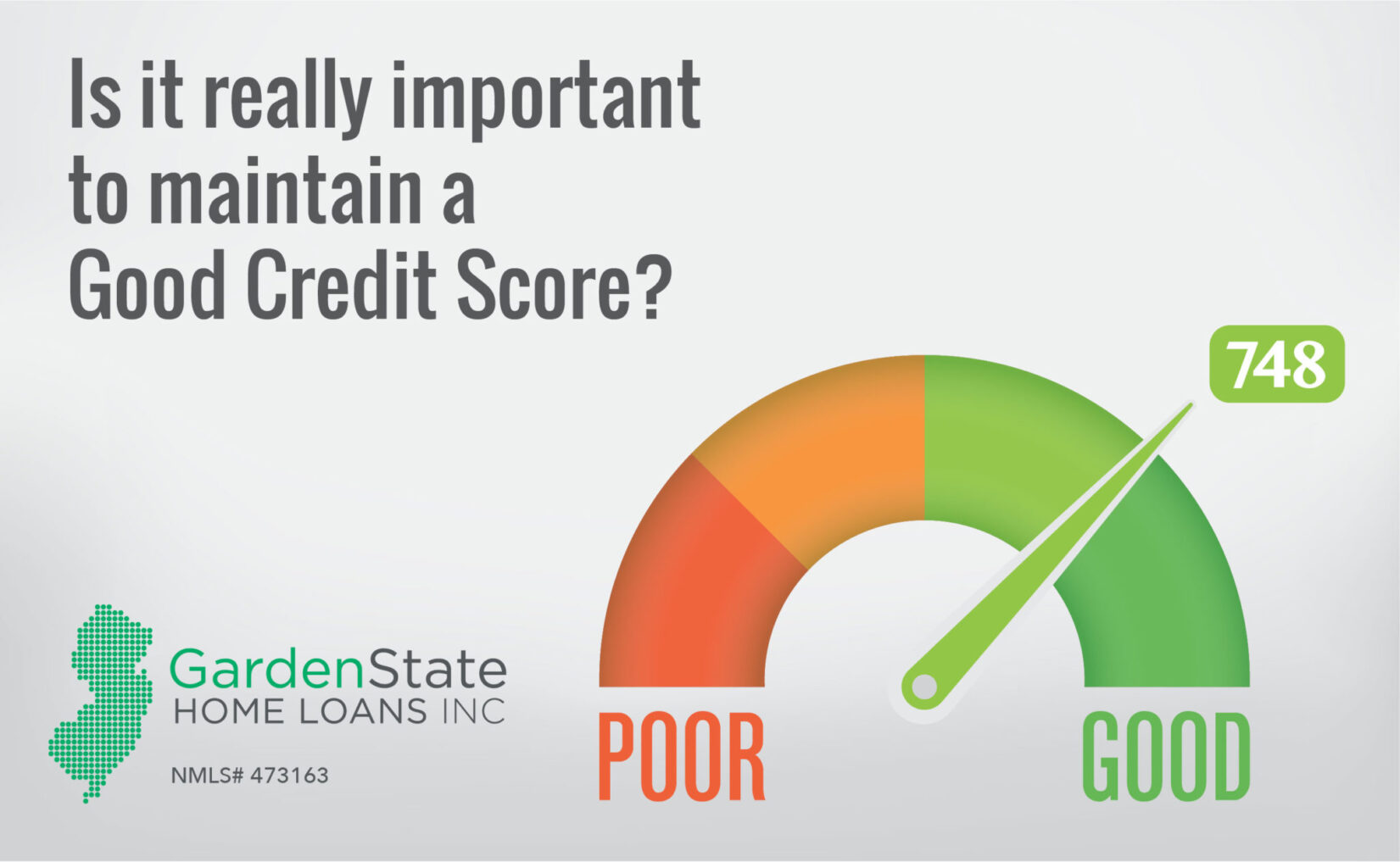 The Importance of Maintaining a Good Credit Score | Garden State Home Loans | NJ